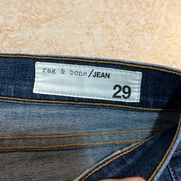 RAG & BONE Capri Jeans Blue Size 29 - Picture 9 of 14